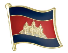 Cargar imagen en el visor de la galería, Pin Bandera Cambodia
