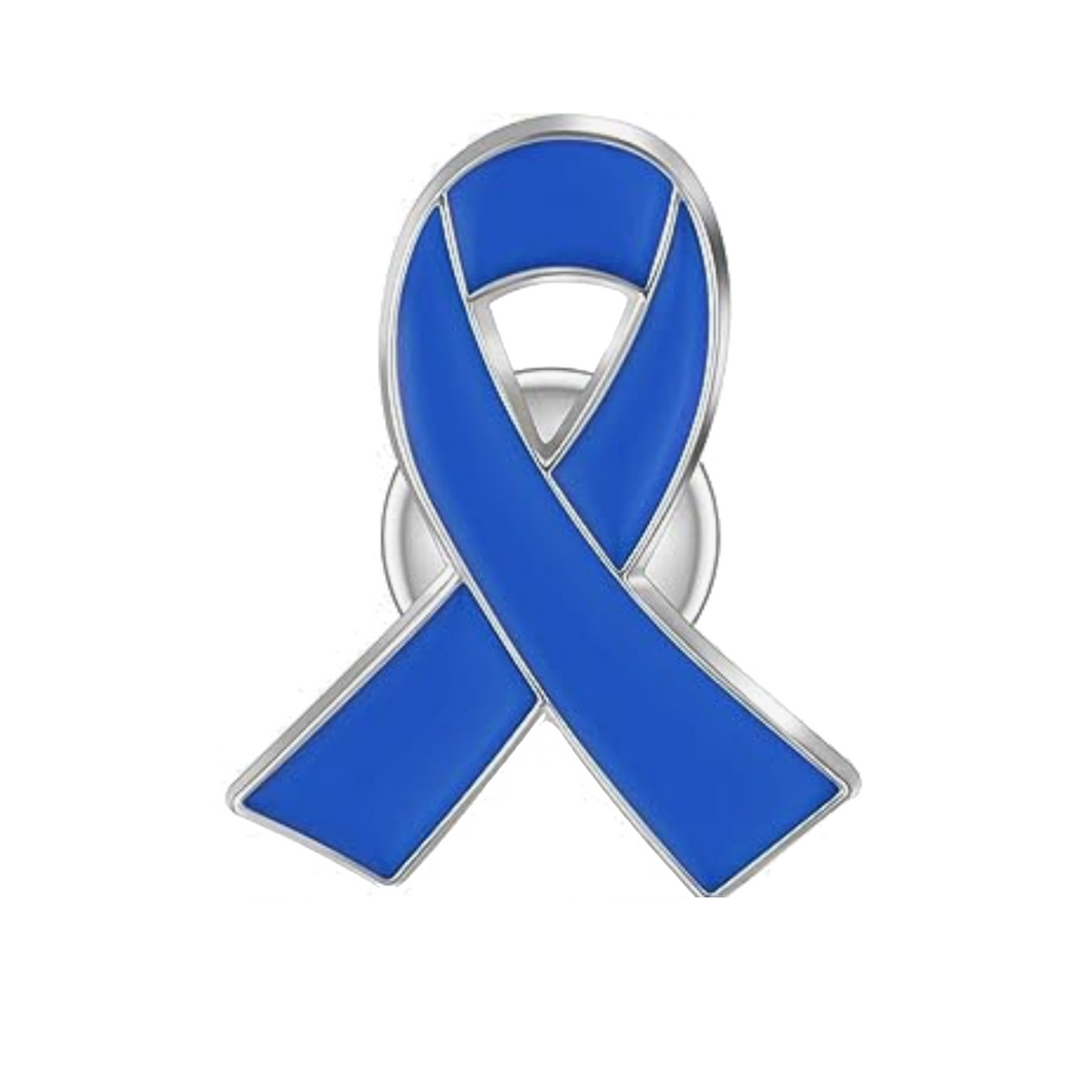 Pin lazo azul