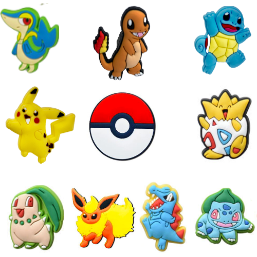 Decorativo Pokemon 6mm