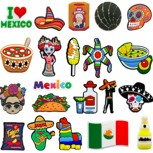Shoe charm Fiesta mexicana