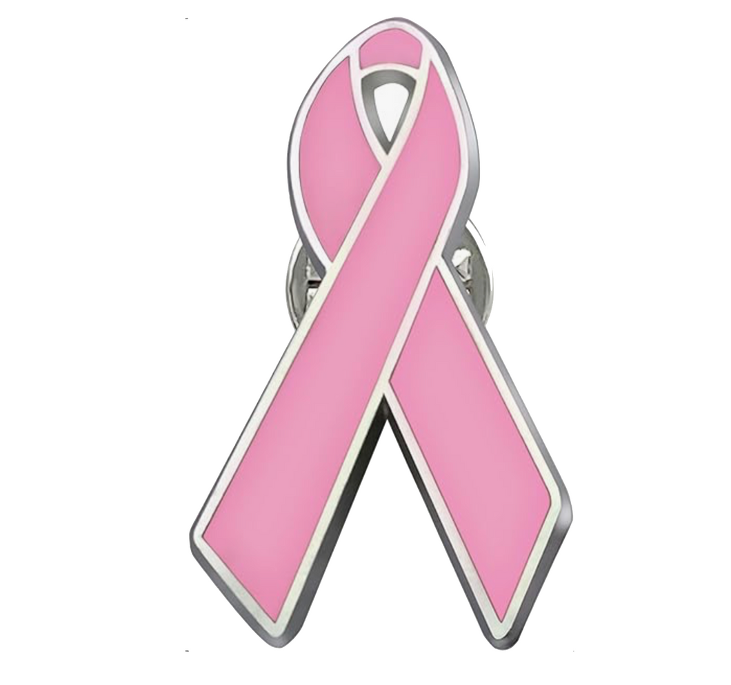 Pin lazo rosa lucha contra el cancer de mama