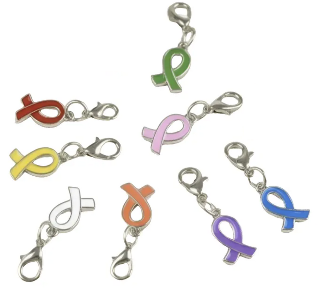 Set Llaveros colgantes Lazos solidarios