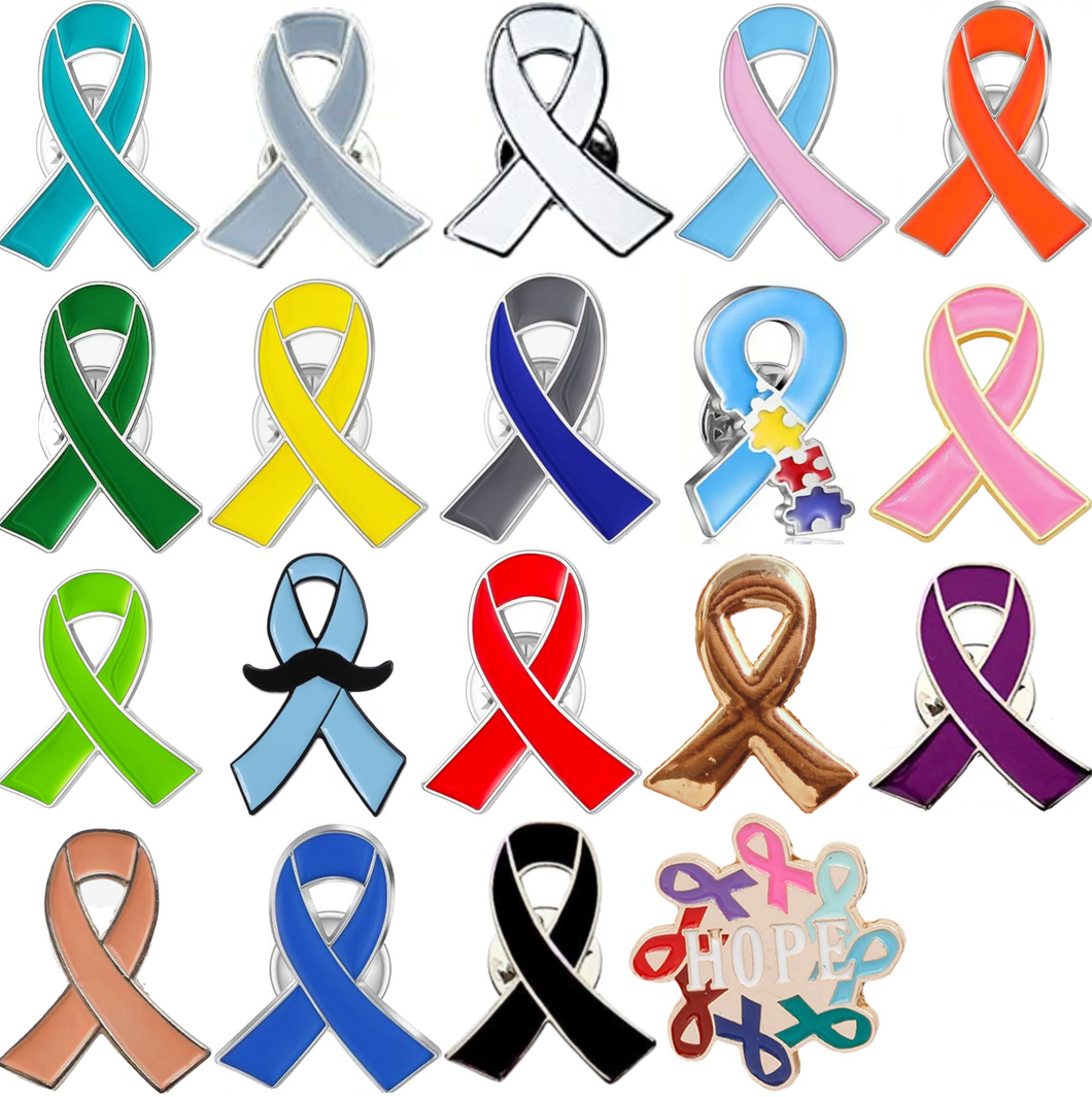 Set pin lazos solidarios