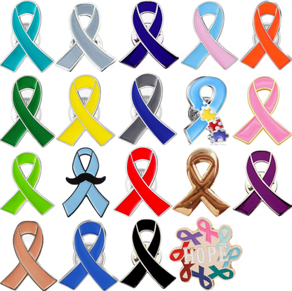 Set pin lazos solidarios
