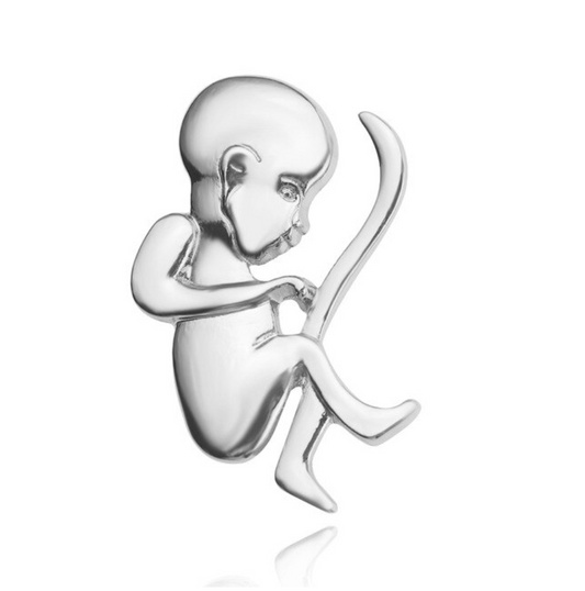 Pin Neonato plata