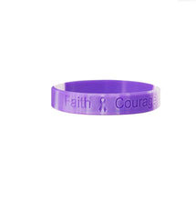 Cargar imagen en el visor de la galería, Pulsera Lazo morado Lucha contra la violencia
