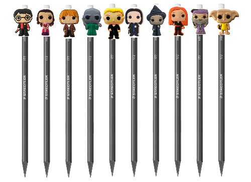 Lapiz con pencil topper Harry Potter