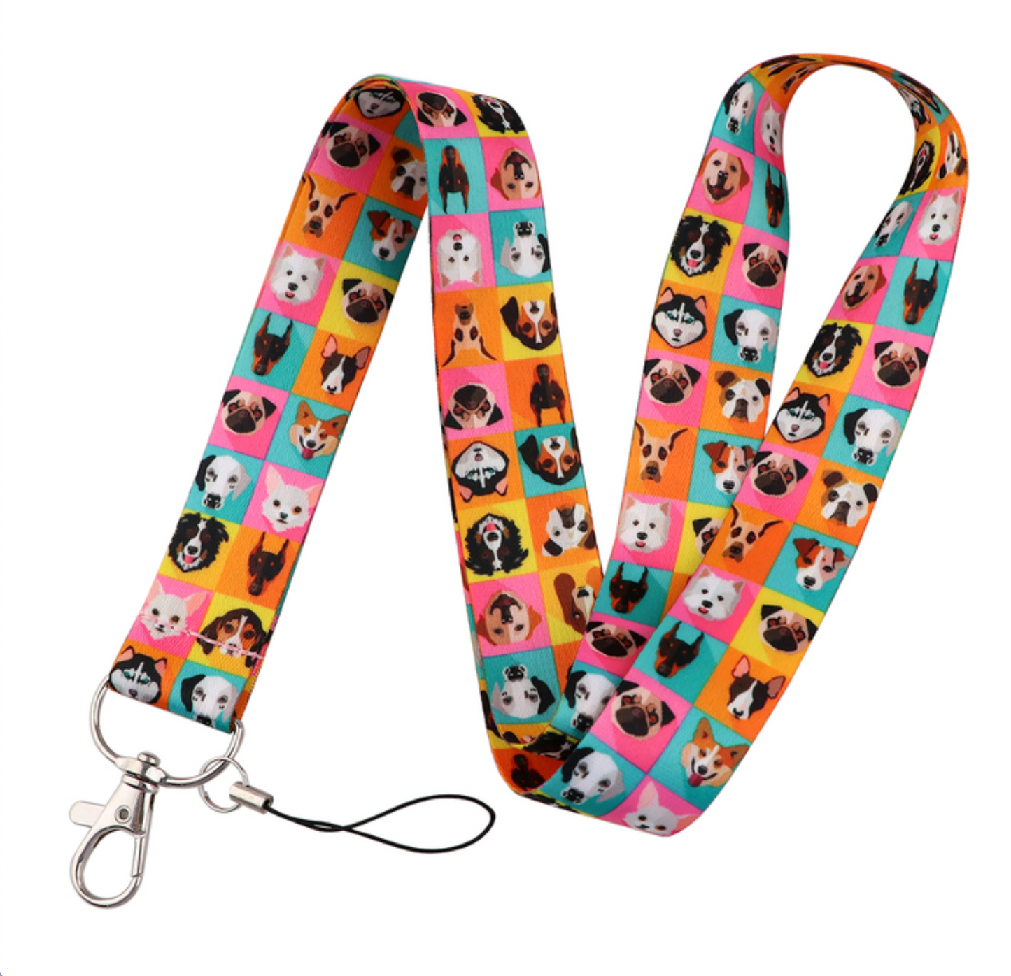 Lanyard y Porta credencial Perro