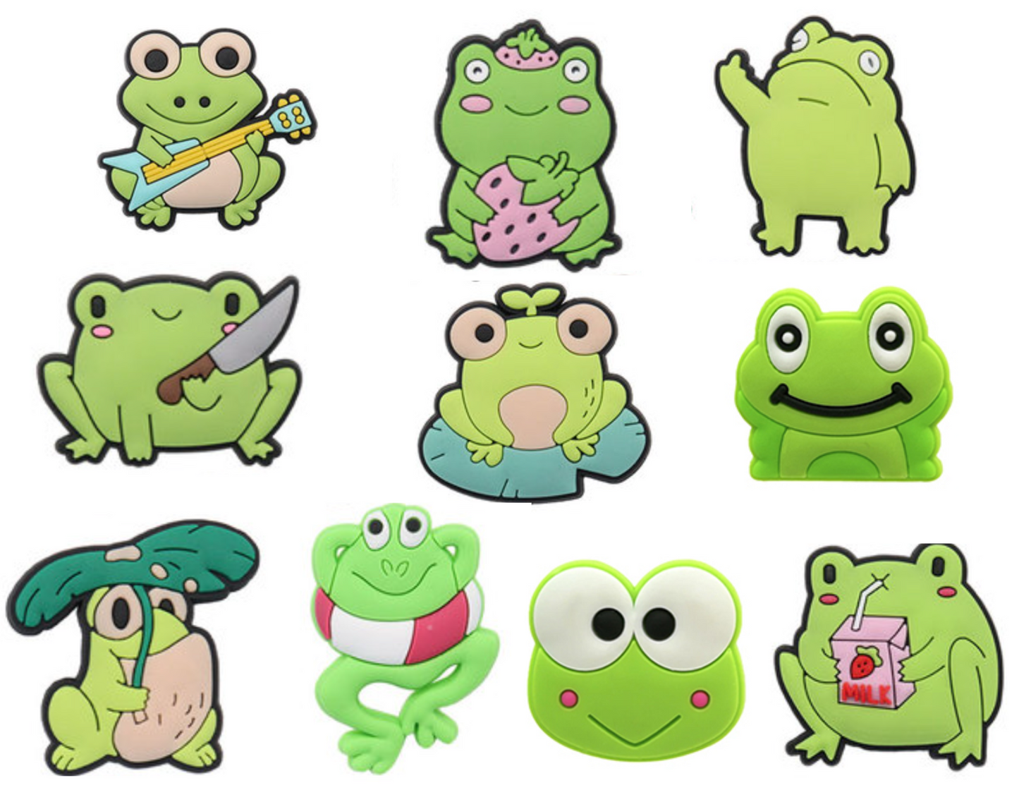 Shoe charm Ranas