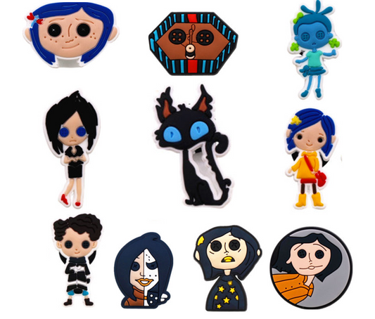Shoe charm Coraline