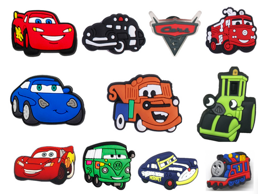 Shoe charm Cars