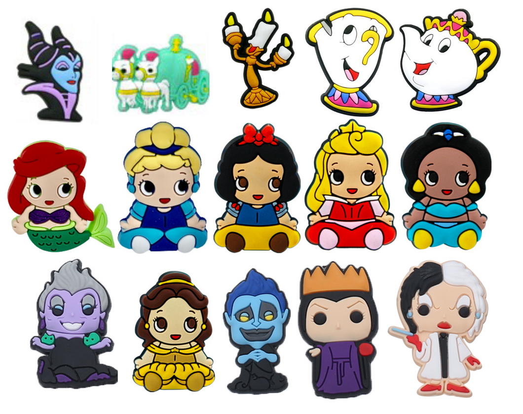 Shoe charm Princesas