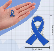Cargar imagen en el visor de la galería, Pin lazo azul
