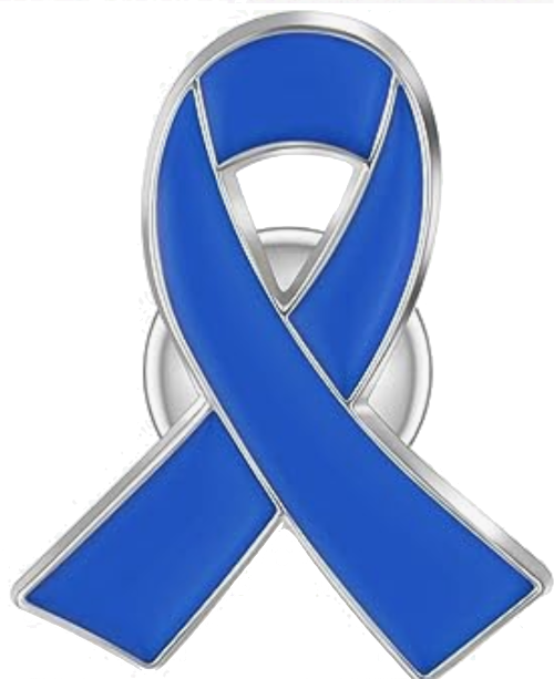 Pin lazo azul