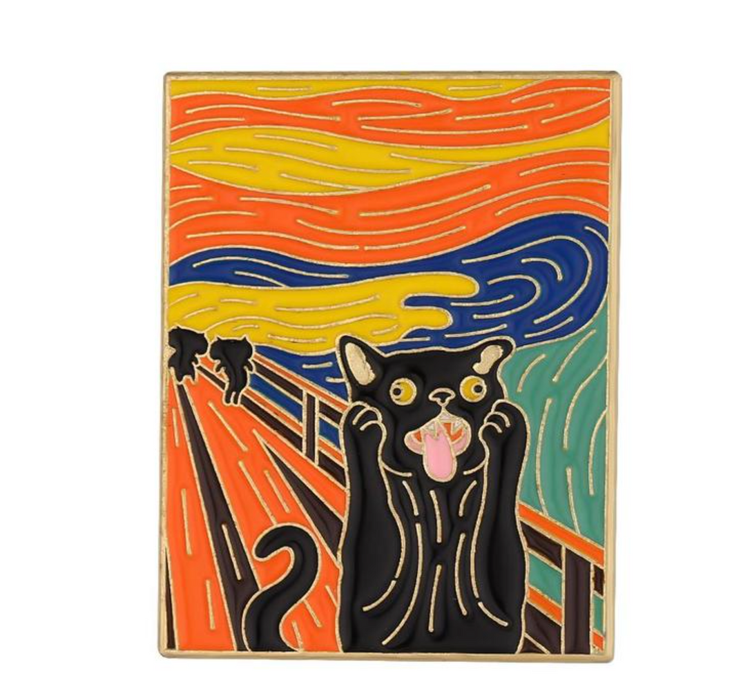 Pin Gato el grito