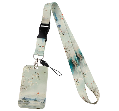 Lanyard y Portacredencial Paisaje