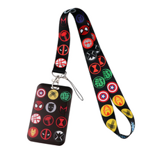 Cargar imagen en el visor de la galería, Lanyard y Porta credencial Superheroes
