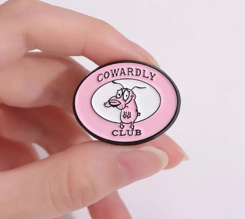 Pin coraje