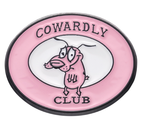 Pin coraje