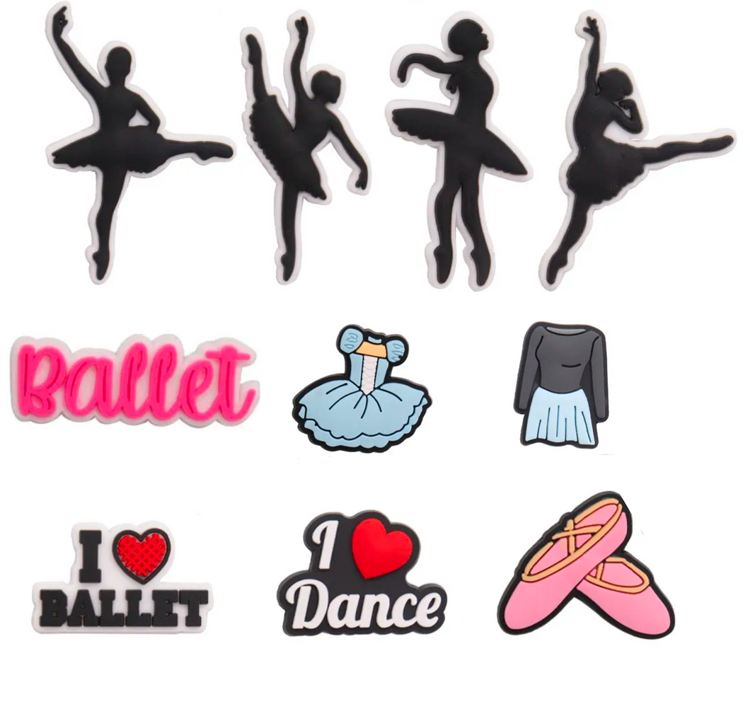 Shoe charm Ballet