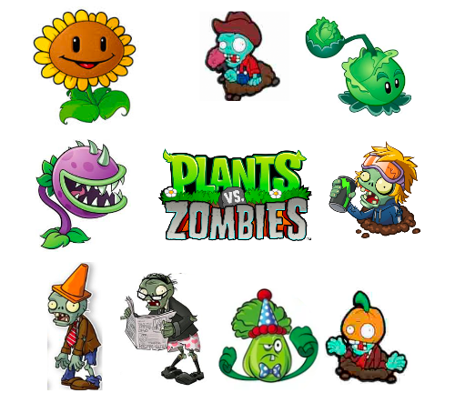 Shoe charm Plantas Vs Zombies