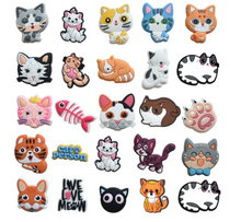 Cargar imagen en el visor de la galería, Shoe Charms Gatos
