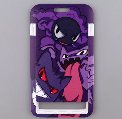 Lanyard y Porta credencial Pokemon Gengar