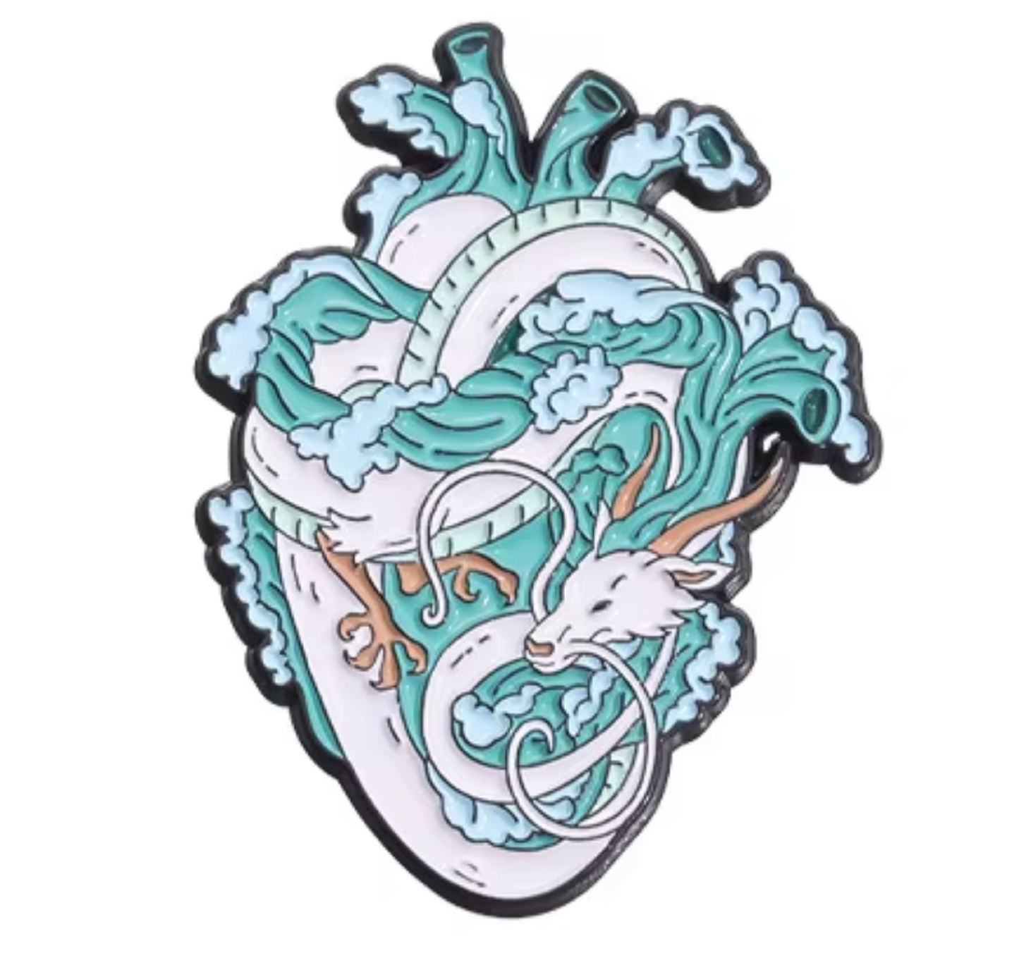 Pin Corazon Dragon