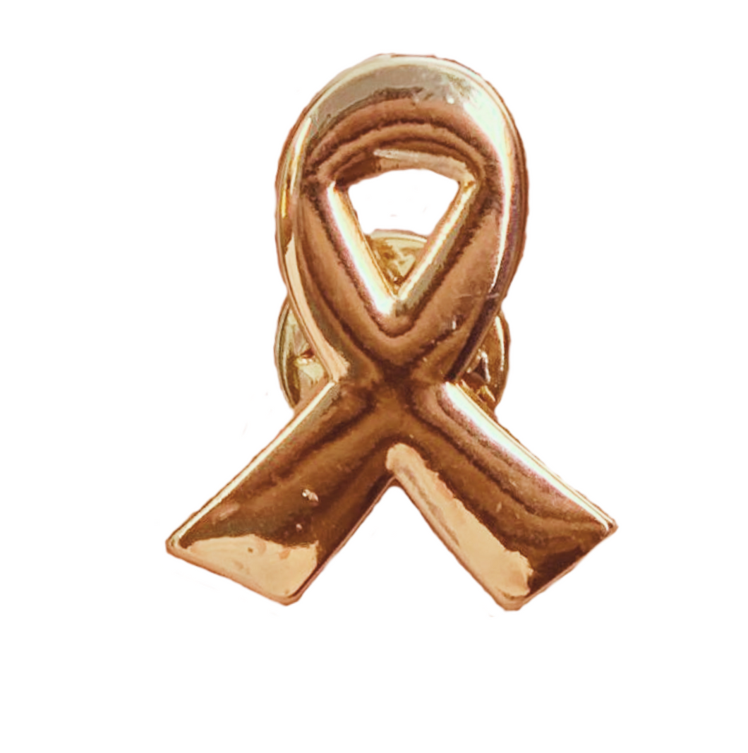 Pin lazo dorado cancer infantil