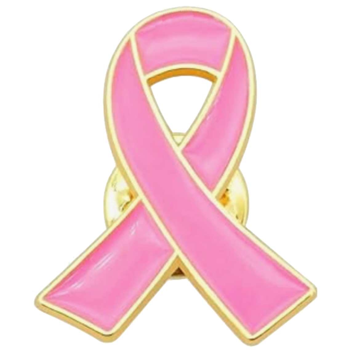 Pin lazo rosa lucha contra el cancer de mama