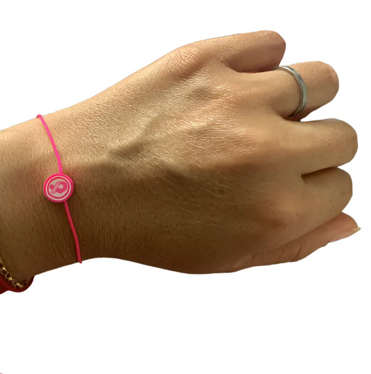 Pulsera Lazo rosa lucha contra el cancer de mama