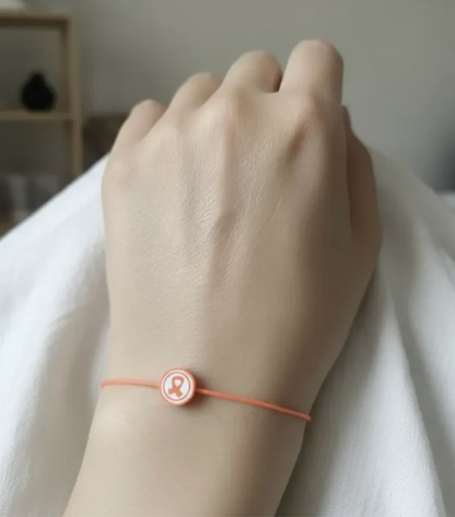 Pulsera Lazo naranja