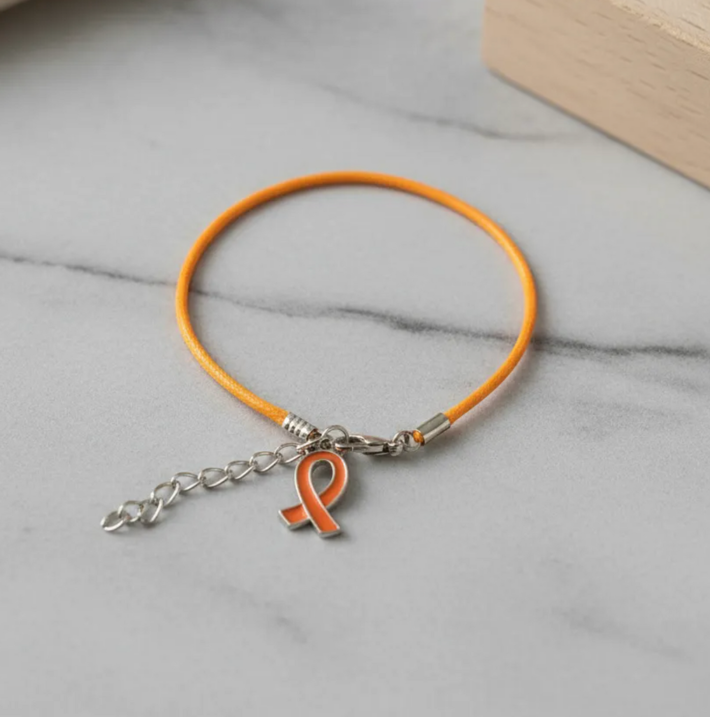 Pulsera Lazo naranja
