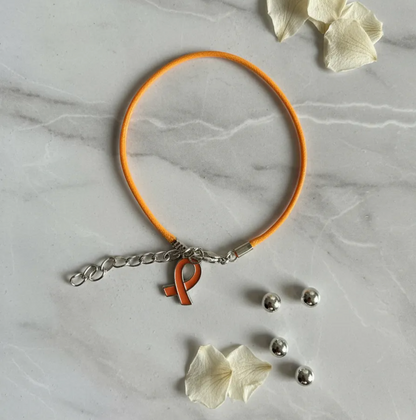 Pulsera Lazo naranja