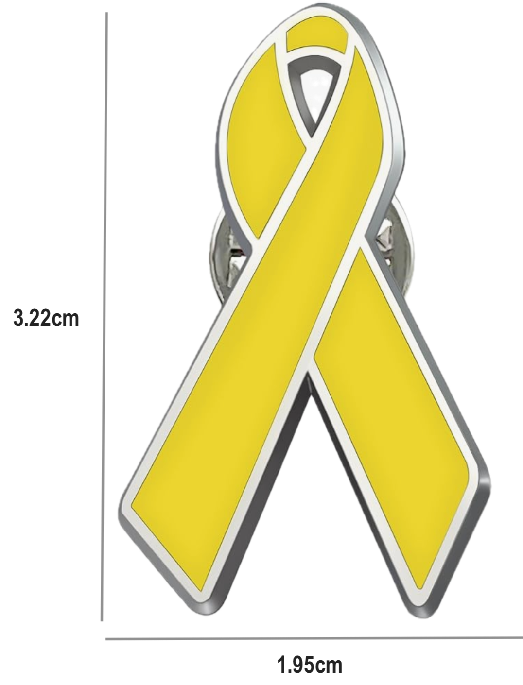 Pin lazo amarillo