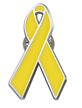 Cargar imagen en el visor de la galería, Pin lazo amarillo

