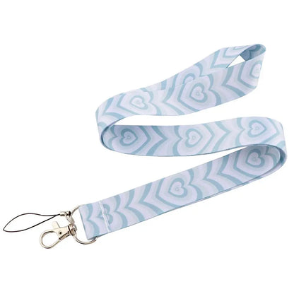 Lanyard Corazon Gris