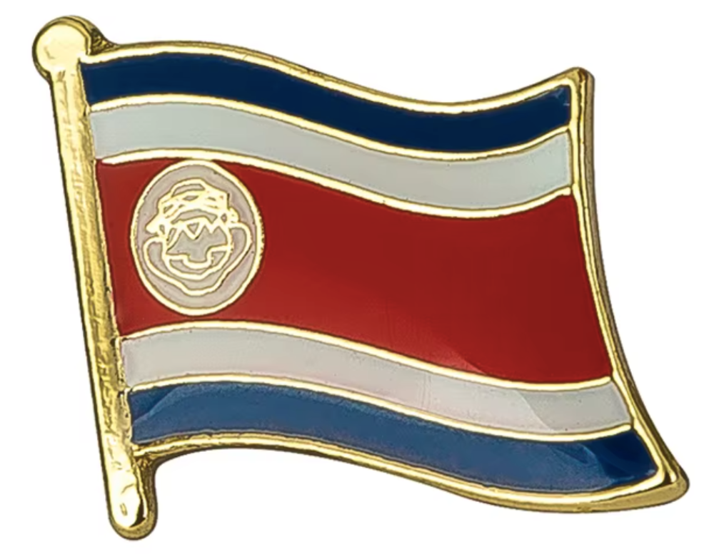 Pin Bandera Costa Rica
