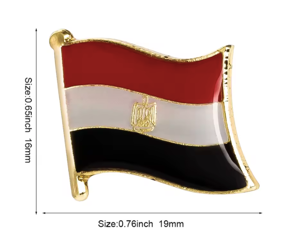 Pin Bandera Egipto