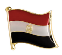 Cargar imagen en el visor de la galería, Pin Bandera Egipto
