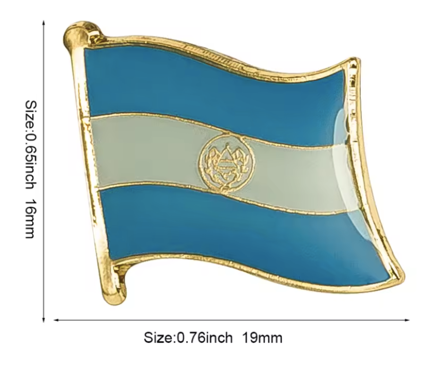 Pin Bandera El Salvador