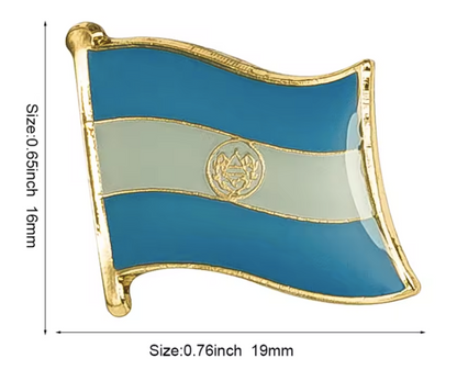 Pin Bandera El Salvador