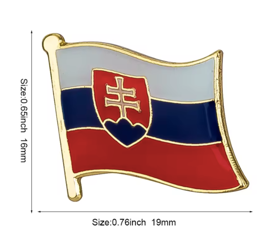 Pin Bandera Eslovaquia