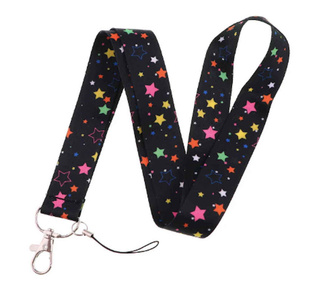 Lanyard y Porta credencial Estrellas