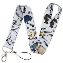 Cargar imagen en el visor de la galería, Lanyard y Porta credencial gato
