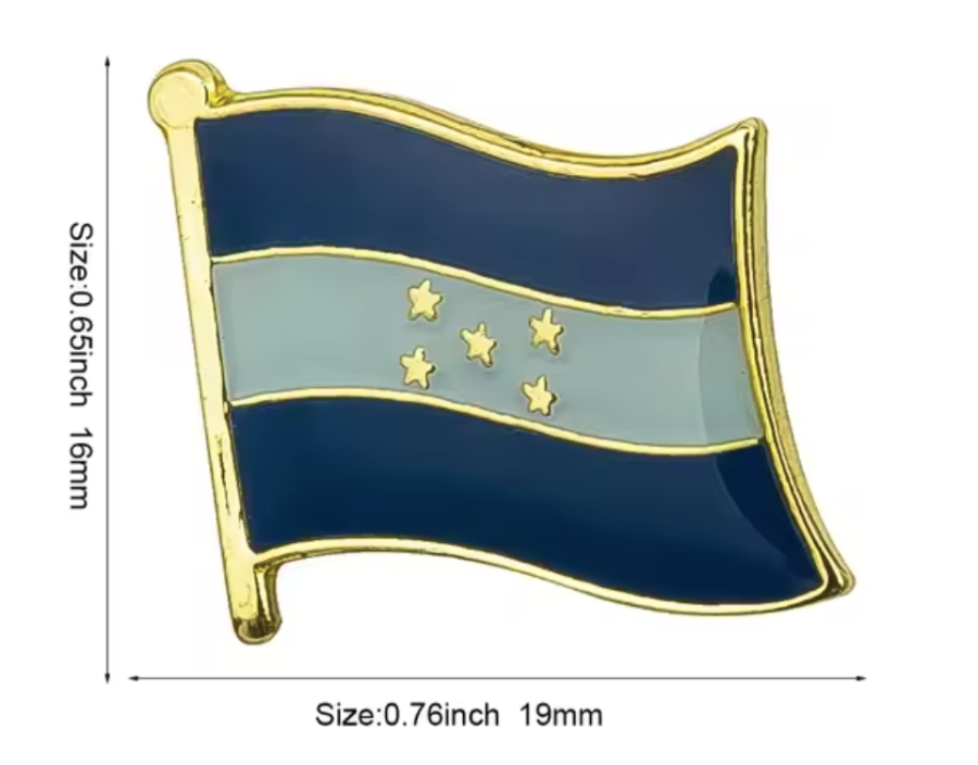 Pin Bandera Honduras