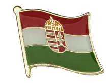 Cargar imagen en el visor de la galería, Pin Bandera Hungría
