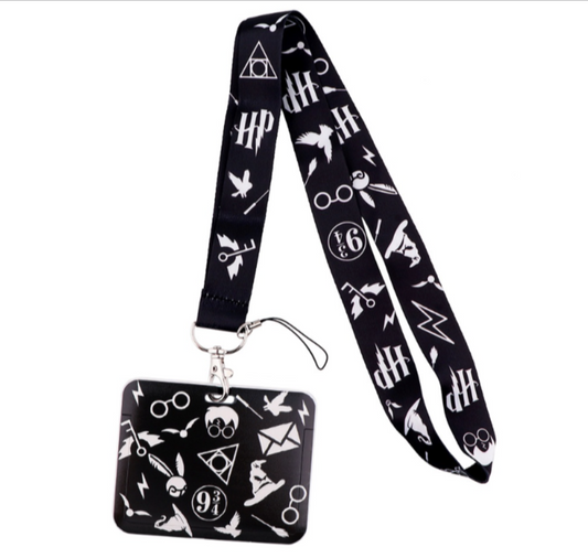 Lanyard y Porta credencial Harry Potter