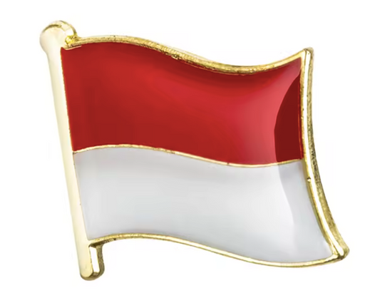 Pin Bandera Indonesia