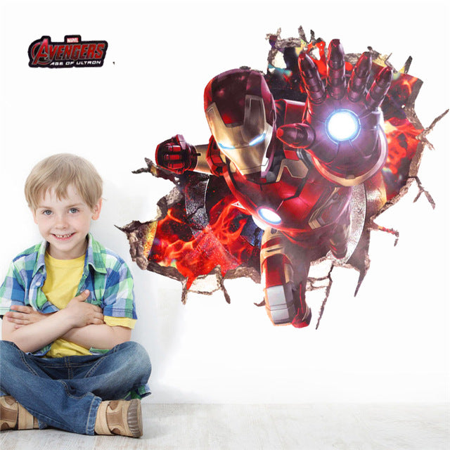 Pegatina decorativa Iron man